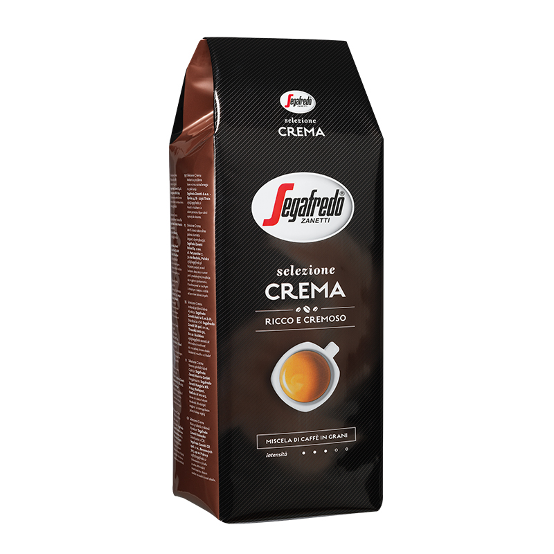 Segafredo Intermezzo Crema Café Moulu Intensité 4/5 par 1 kg -  Coffee-Webstore